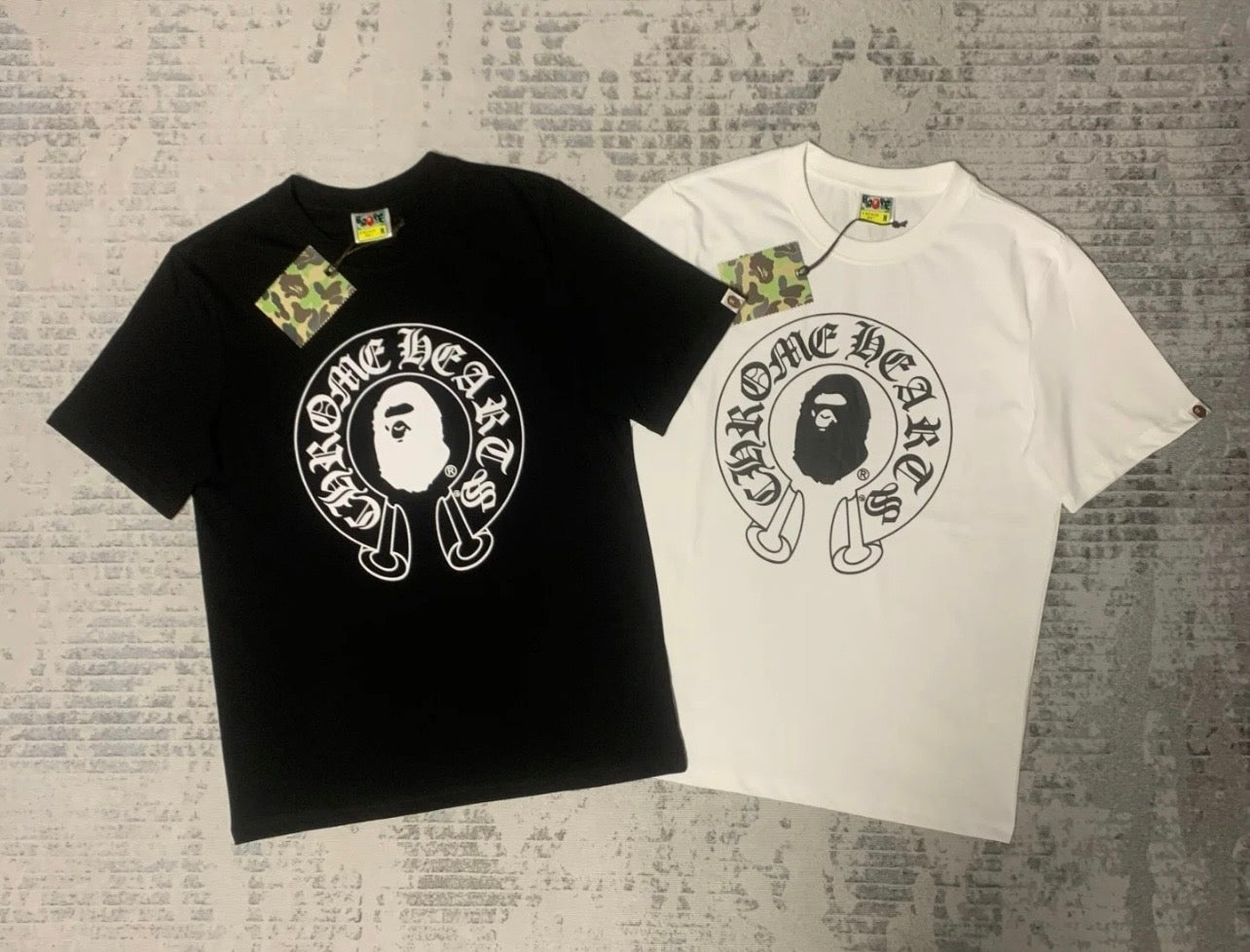 Bape X Chrome Hearts T Shirt